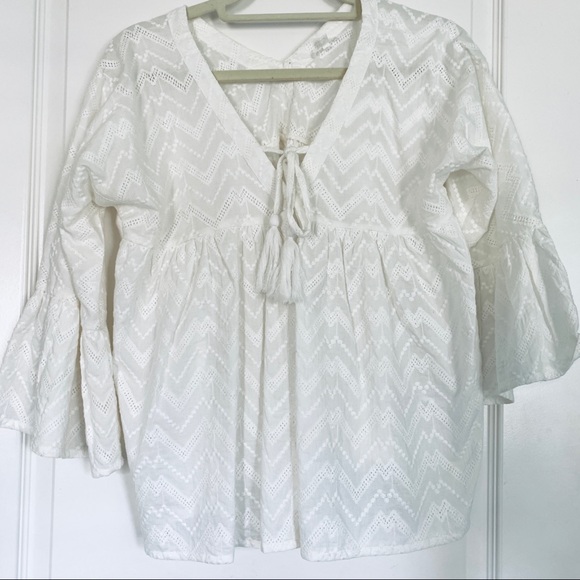 Vici Tops - Vici wide bell sleeve blouse